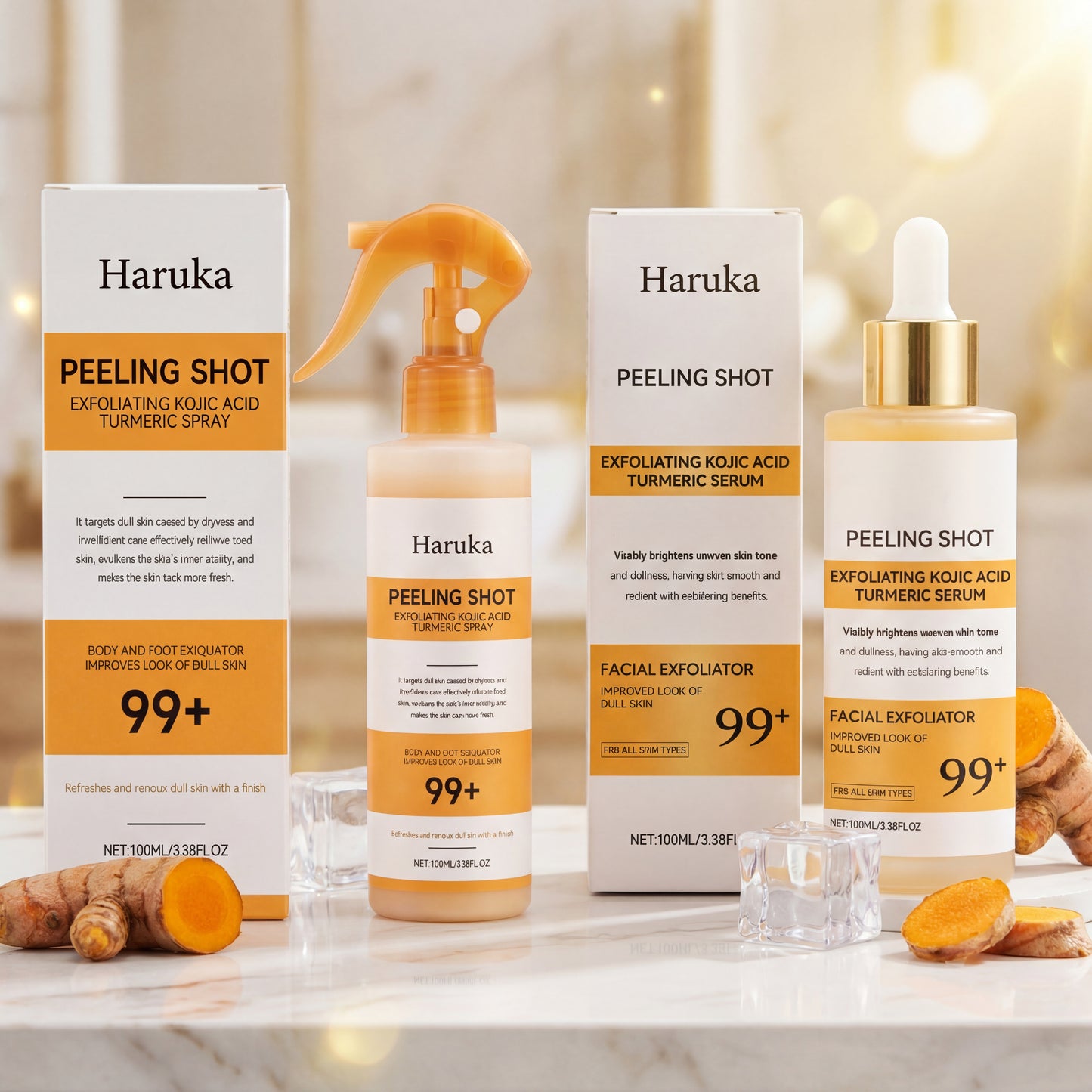 Haruka Kojic Acid Turmeric Cleaning Spray